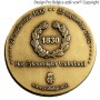 Gedenkpenning 180 jaar vlaggen van eer / Médaille commémorative des 180 ans des drapeaux d'honneur