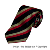 Driekleurige das / Cravate tricolore